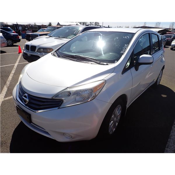 2014 Nissan Versa RUNS WITH MECHANICAL PROBLEMS