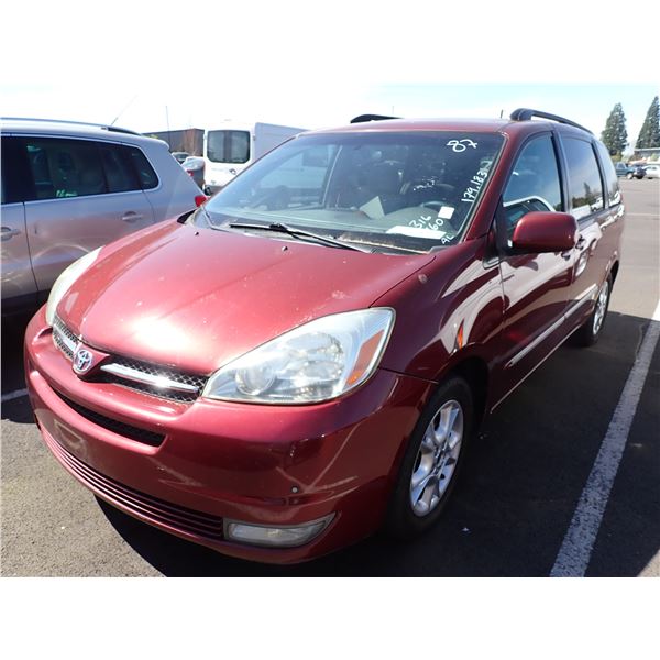 2005 Toyota Sienna
