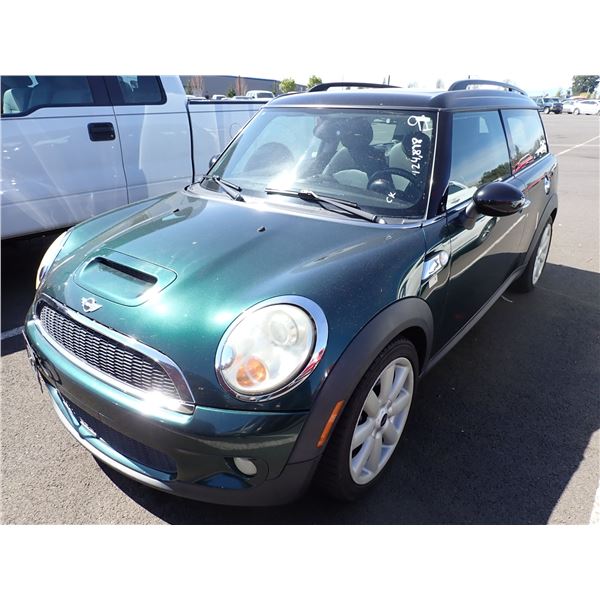 2010 Mini Cooper S Clubman
