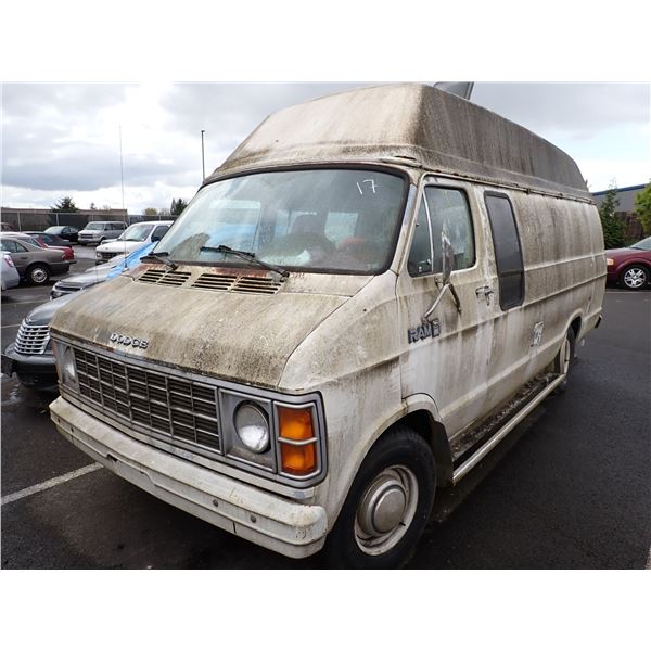 1985 Dodge Ram 1500 Van