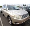 Image 2 : 2008 Toyota Highlander RUNS WITH MECHANICAL PROBLEMS