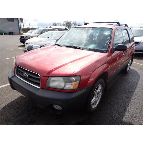2003 Subaru Forester RUNS WITH MECHANICAL PROBLEMS