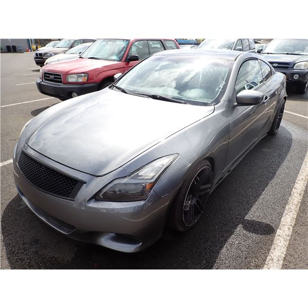 2010 Infiniti G37 RUNS WITH MECHANICAL PROBLEMS