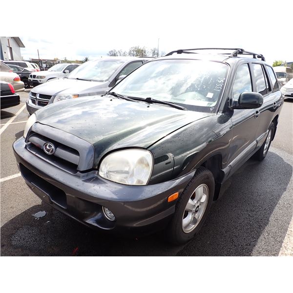 2006 Hyundai Santa Fe RUNS WITH MECHANICAL PROBLEMS