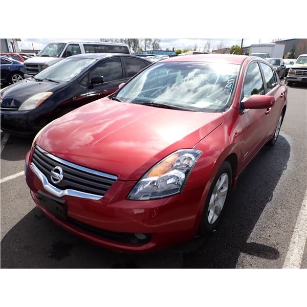 2009 Nissan Altima  EV/Hybrid