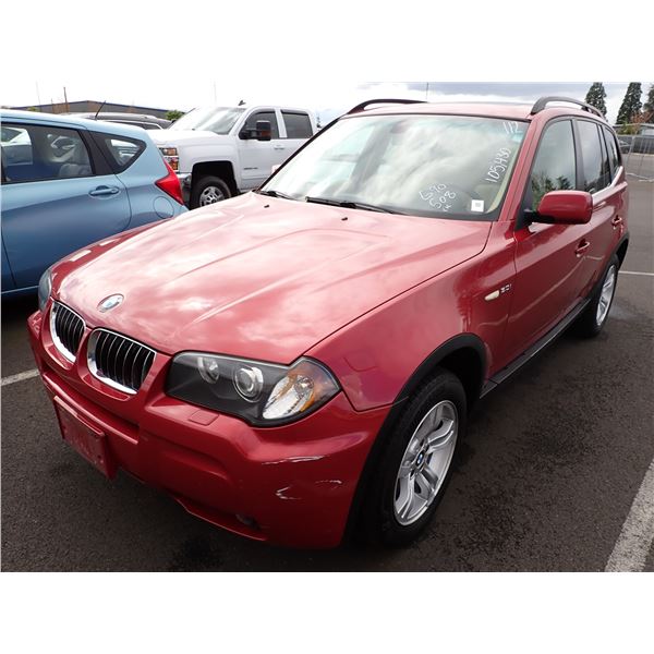 2006 BMW X3