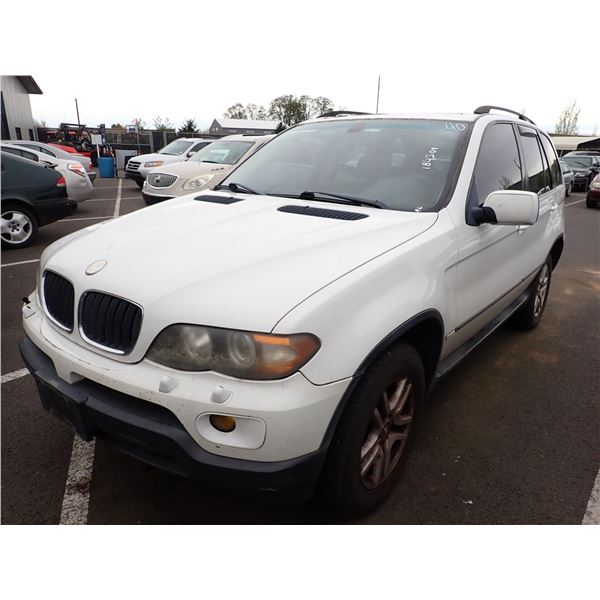 2006 BMW X5 RUNS WITH MECHANICAL PROBLEMS