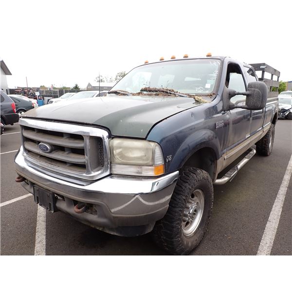1999 Ford F-250 Super Duty RUNS WITH MECHANICAL PROBLEMS