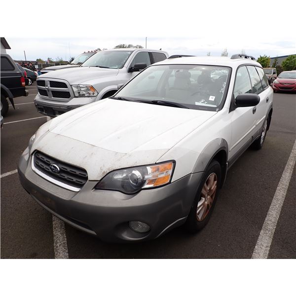 2005 Subaru Outback RUNS WITH MECHANICAL PROBLEMS