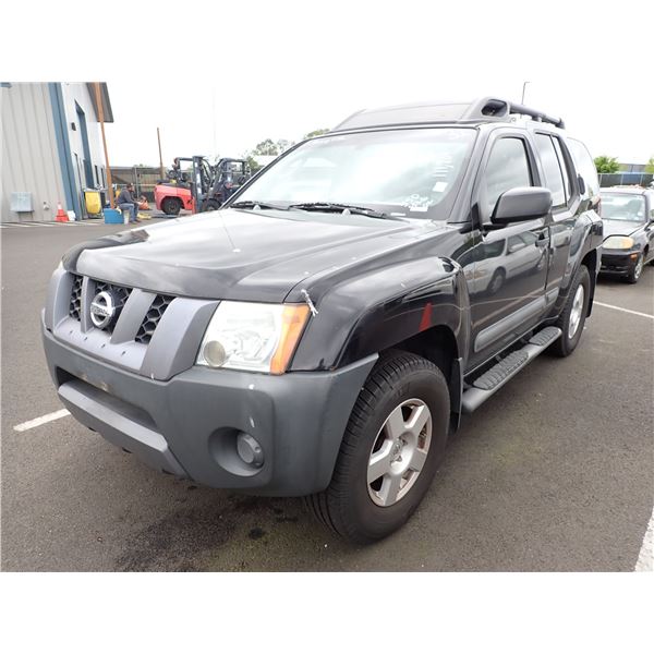 2006 Nissan Xterra RUNS WITH MECHANICAL PROBLEMS