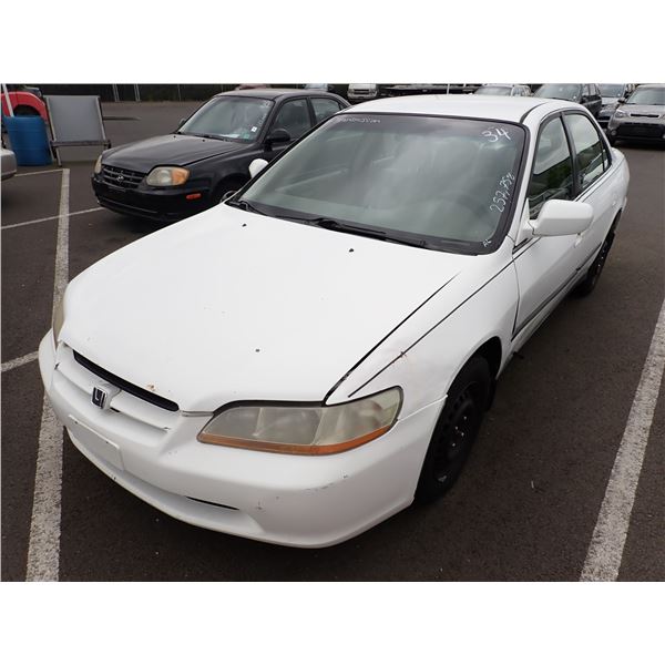 1999 Honda Accord RUNS WITH MECHANICAL PROBLEMS