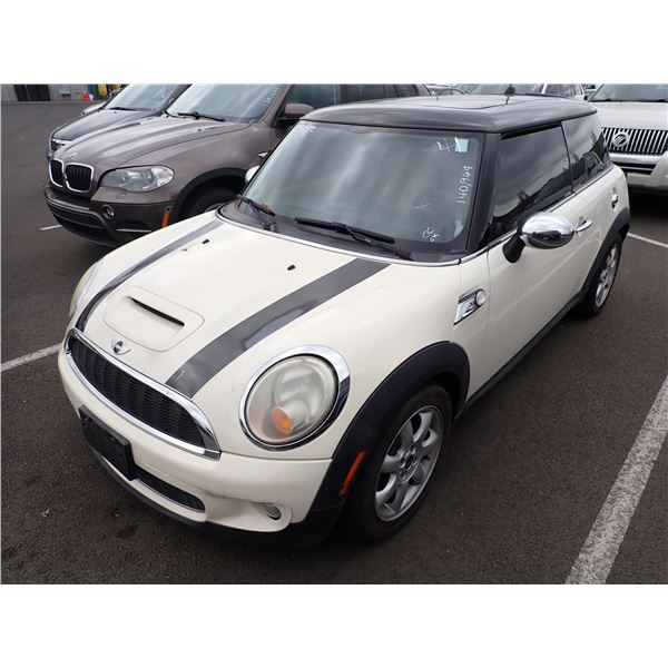 2008 Mini Cooper S RUNS WITH MECHANICAL PROBLEMS