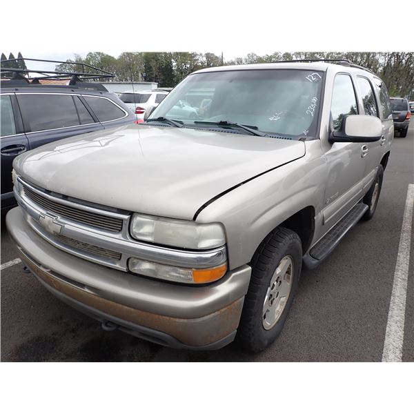 2001 Chevrolet Tahoe
