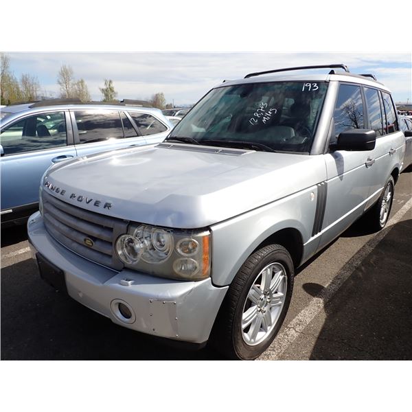 2007 Land Rover Range Rover