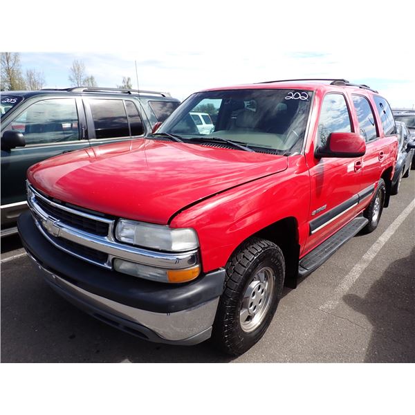 2001 Chevrolet Tahoe