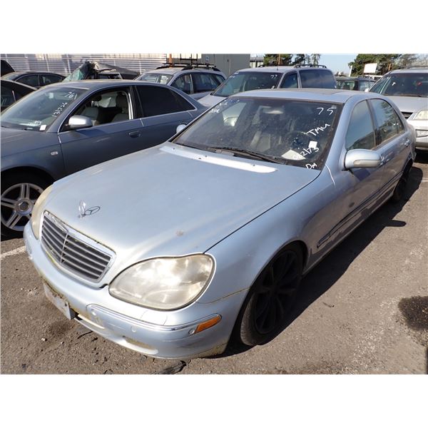 2000 Mercedes-Benz S500