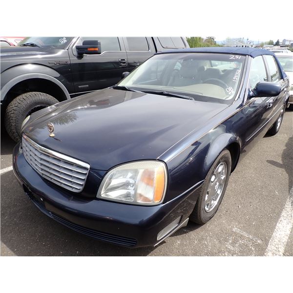 2002 Cadillac deVille