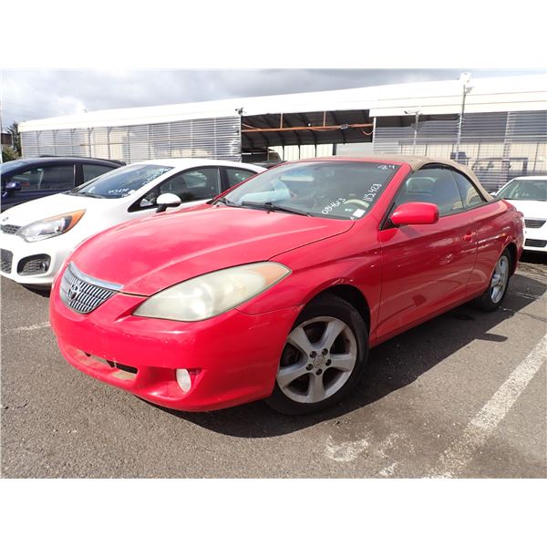 2006 Toyota Camry Solara