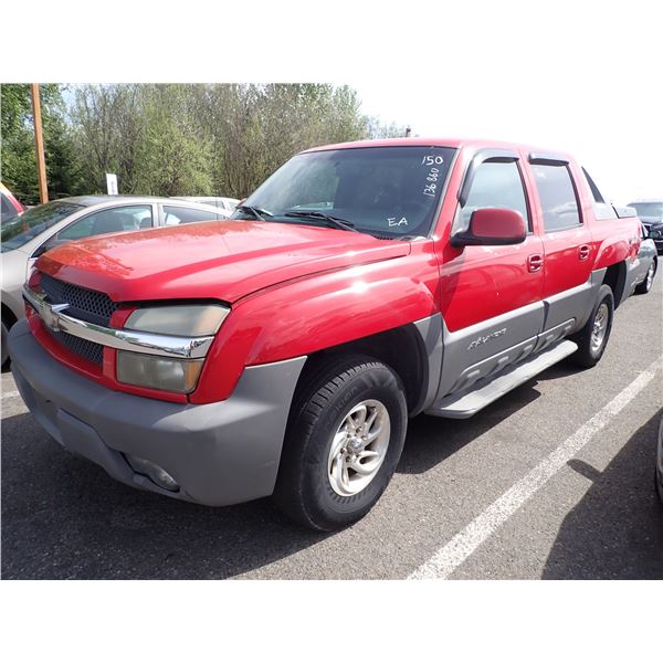 2002 Chevrolet Avalanche