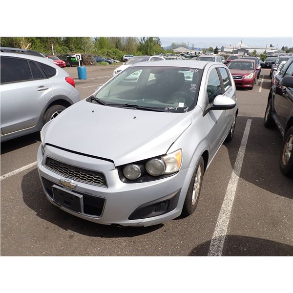 2012 Chevrolet Sonic