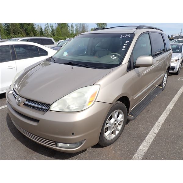 2005 Toyota Sienna