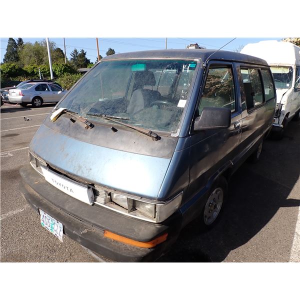 1988 Toyota Van