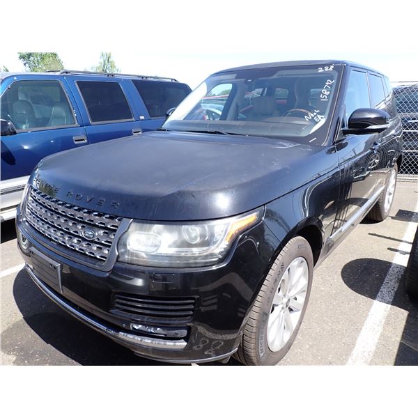 2013 Land Rover Range Rover