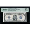 Image 1 : 1934B $5 Silver Certificate PMG 35
