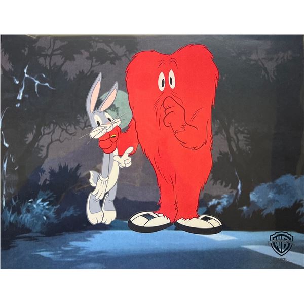 Warner Bros BUGS BUNNY & GOSSAMER Sericel Animation Art Cel