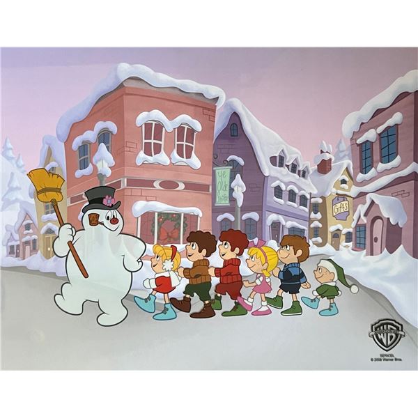 FROSTY THE SNOWMAN MARCHING Limited Edition Sericel