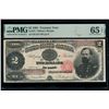 Image 1 : 1891 $2 Treasury Note PMG 65EPQ