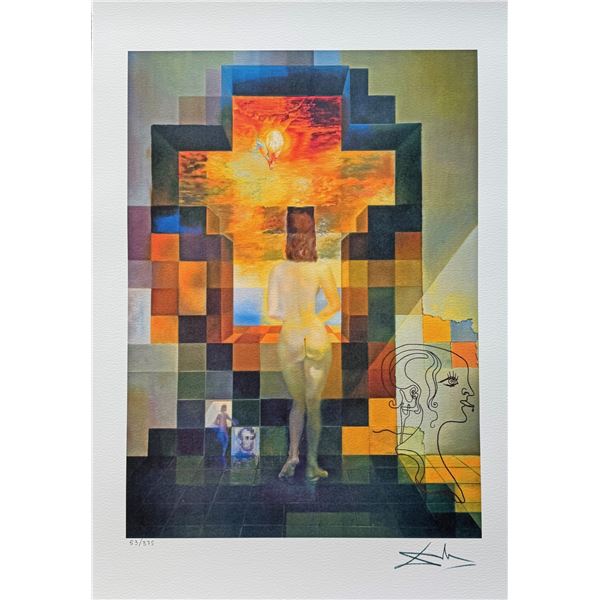 Salvador Dali DALIVISION Facsimile Signed Limited Edition Giclee