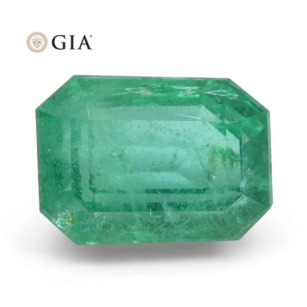 Stunning 6.25 Ct GIA Certified Natural Emerald