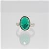 Image 8 : Lab Created Stunning 4 Piece Tsavorite Garnet Jewelry Set