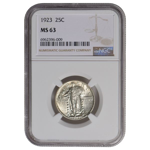 1923 Standing Liberty Quarter NGC MS63