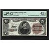 Image 1 : 1890 $5 Treasury Note PMG 64EPQ