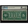 Image 2 : 1890 $5 Treasury Note PMG 64EPQ