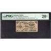Image 1 : 1873 Mobile AL 25 Cent Obsolete PMG 20NET