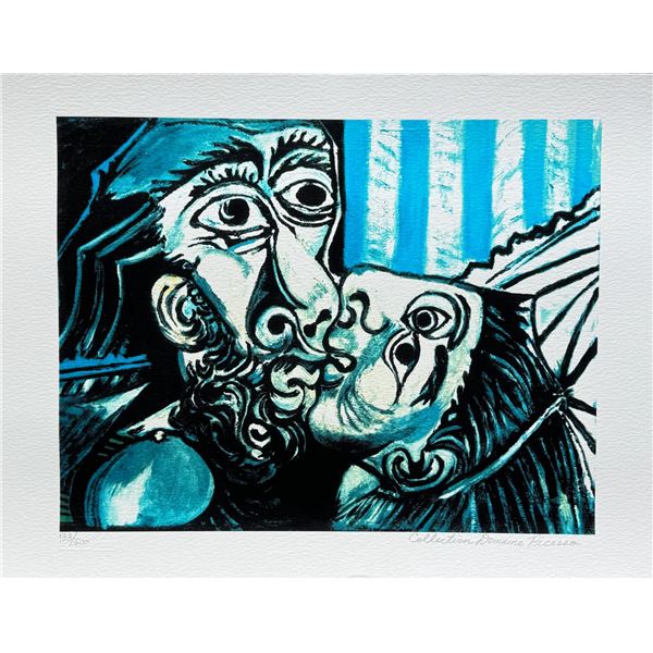 Pablo Picasso THE KISS Estate Signed Limited Edition Giclee