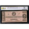 Image 1 : 1863 $2 T-61 Confederate PCGS 58