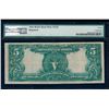 Image 2 : 1899 $5 STAR Chief Silver Certificate PMG 20NET