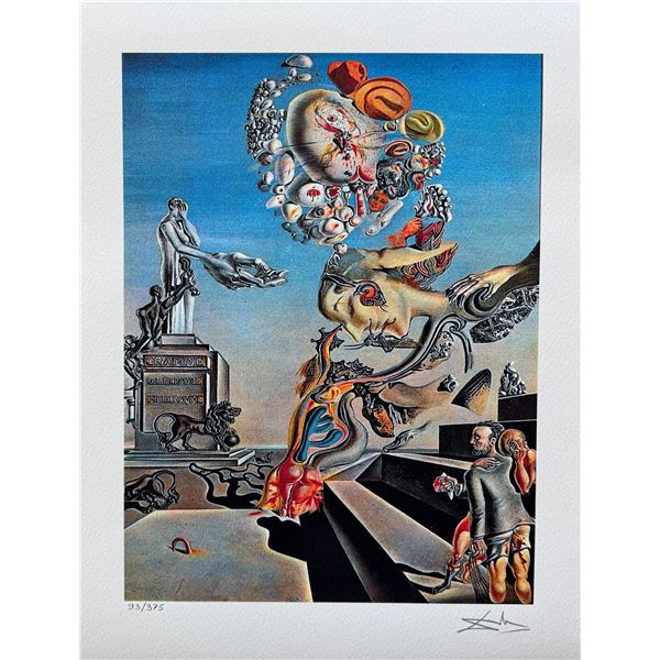 Salvador Dali LUGUBRIOUS GAME Facsimile Signed Numbered Giclee