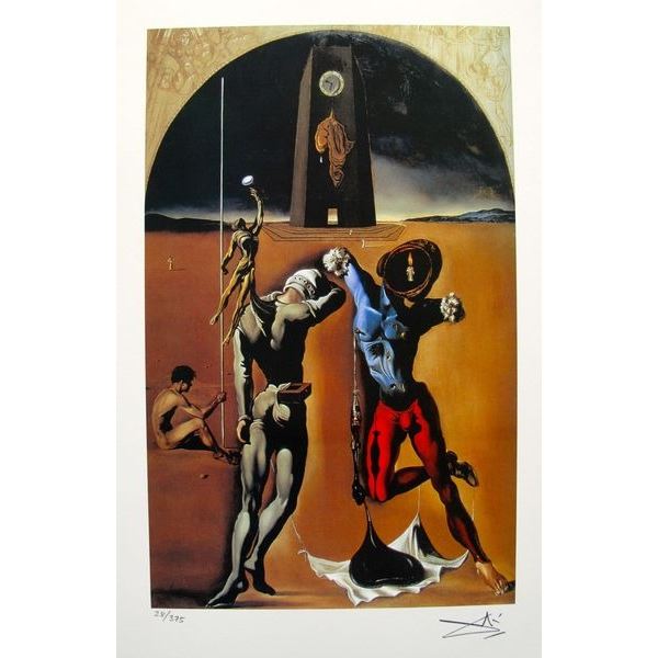 Salvador Dali POETRY OF AMERICA Facsimile Signed & Numbered Giclee