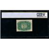 Image 2 : 10 Cent Second Issue Fractional PCGS 65PPQ