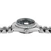 Image 4 : Rolex Ladies Stainless Steel Black Index Quickset Date Watch