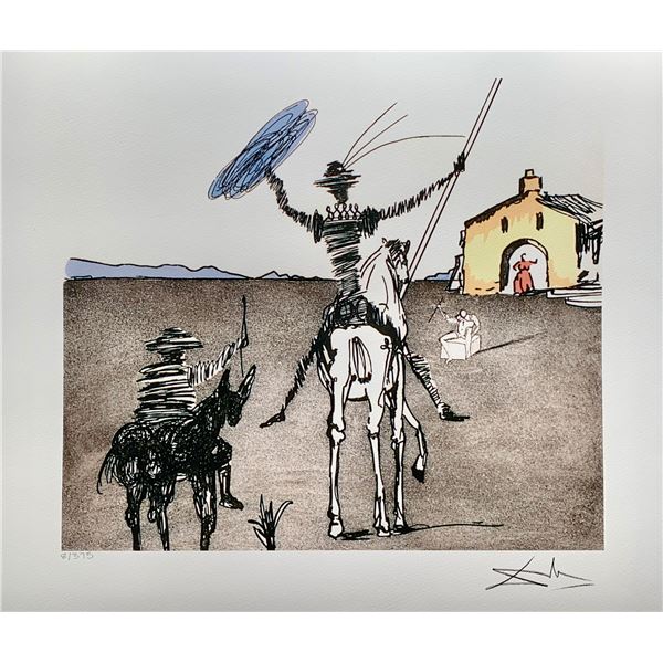 Salvador Dali IMPOSSIBLE DREAM Facsimile Signed Limited Edition Giclee