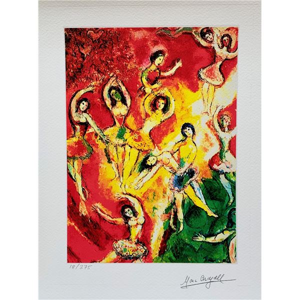 Marc Chagall FIREBIRD Limited Edition Facsimile Signed Giclee