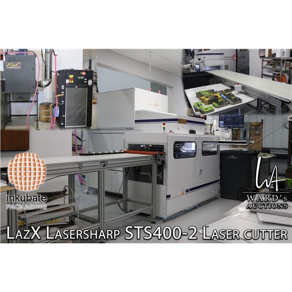 LazX Lasersharp STS400-2 CO2 laser cutter PROMO