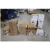 Image 1 : Pallet lot of envelopes.   Pallet was wrapped and stacked after lotting, previewing by photos only.
