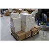 Image 1 : Pallet lot of envelopes,   Pallet was wrapped and stacked after lotting, previewing by photos only.